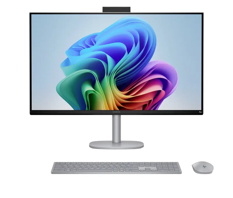 All-in-One PC AIO HP OmniStudio X All-in-One PC 32-c1 80 cm (31.5 Zoll) Intel® Core™ Ultra 7 256V 4.8 GHz 16 GB RAM 1 TB SSD Intel Intel Arc Graphics BK2K2EA von HP – Produktfoto