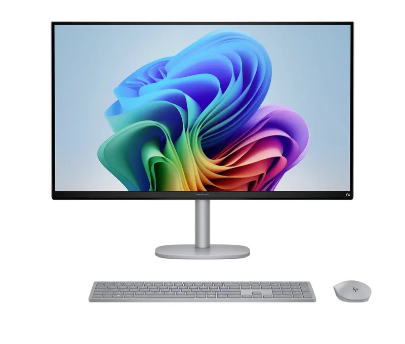 All-in-One PC AIO HP OmniStudio X All-in-One PC 32-c1 80 cm (31.5 Zoll) Intel® Core™ Ultra 7 258V 4.8 GHz 32 GB RAM 2 TB SSD Intel Intel Arc Graphics BK2K3EA von HP – Produktfoto