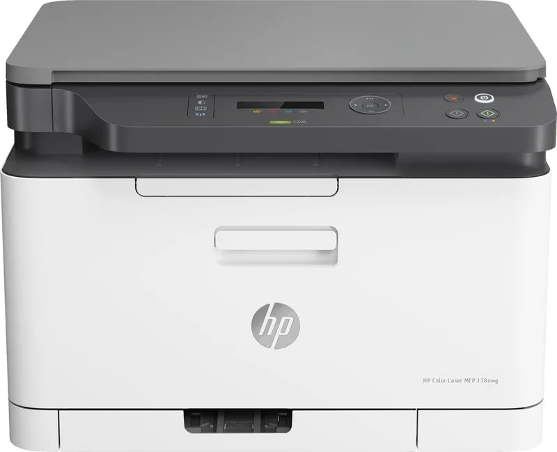 Color Laser 178nwg - 600 x 600 - DPI 18 ppm - A4 - Wi-Fi van HP in Wit, Grijs – productfoto