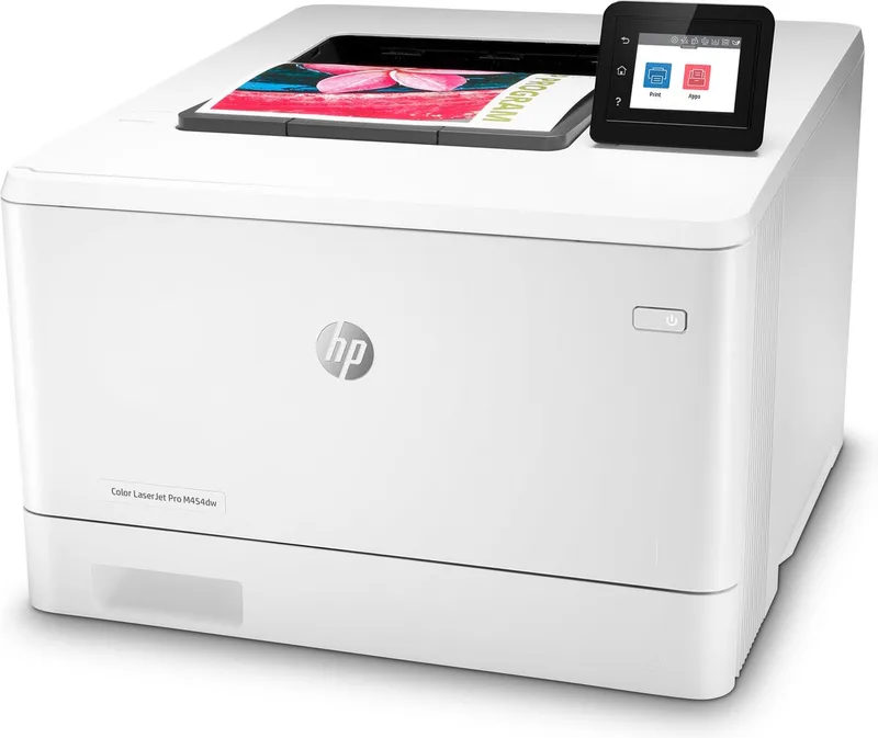 Color LaserJet Pro M454dw - Printer van HP in Grijs – productfoto