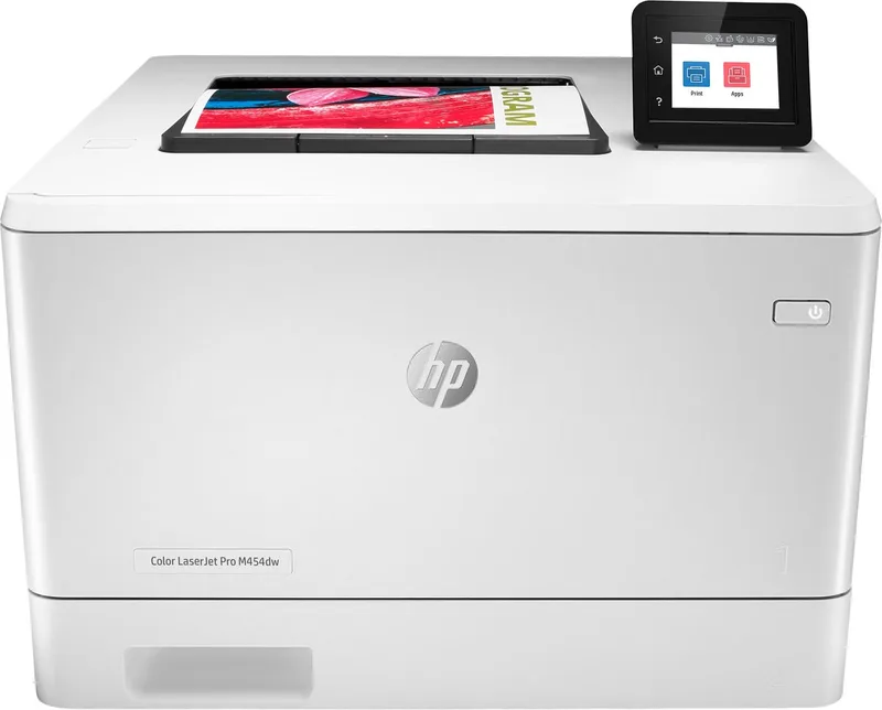 Color LaserJet Pro M454dw van HP in Wit – productfoto