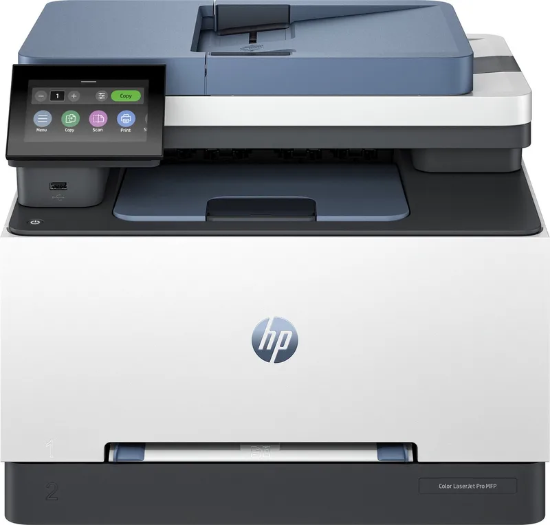 Color LaserJet Pro MFP 3302fdn - All-in-One Kleuren Laserprinter - 3 jaar garantie na registratie van HP in Blauw – productfoto