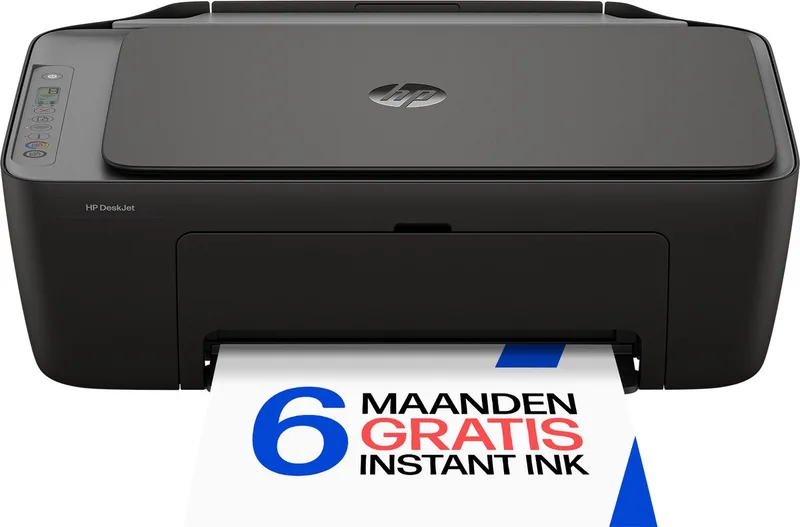DeskJet 2920 - All-in-One Inkjetprinter - Geschikt voor Instant Ink von HP in Schwarz – Produktfoto