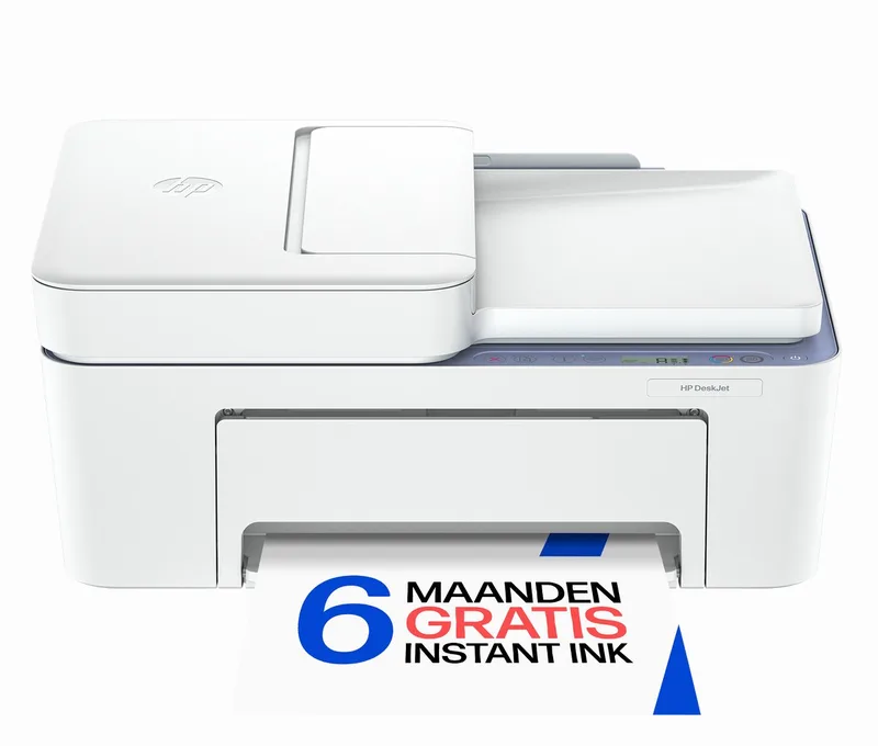 DeskJet 4322 Draadloos All-in-One Kleur Printer van HP in Wit – productfoto