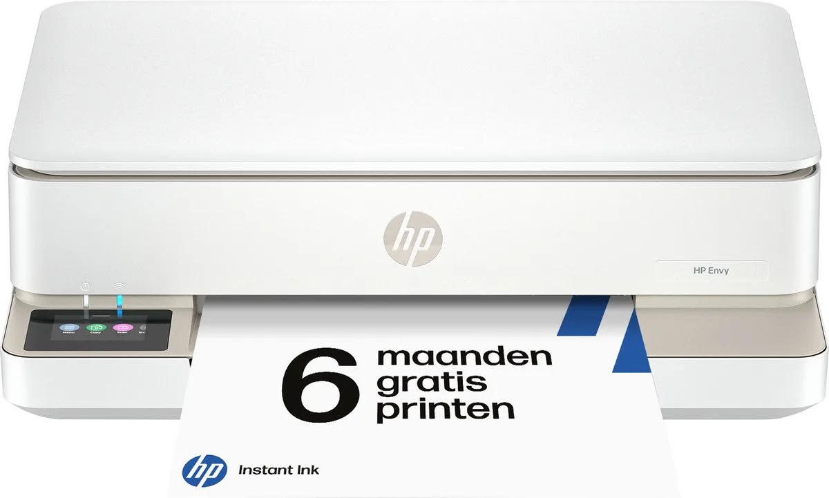 ENVY 6132e multifunctionele printer fra HP i Beige – produktbillede