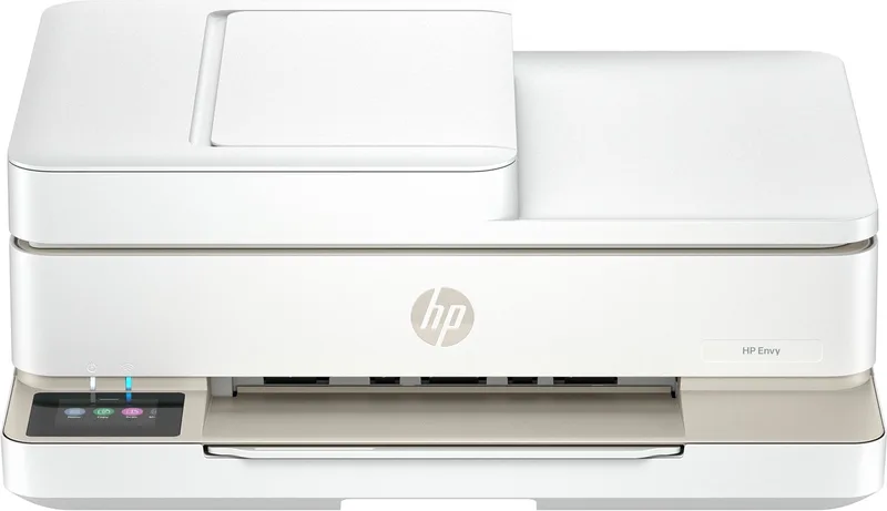 ENVY 6520 Draadloos All-in-One Kleur Printer, Foto's printen; Kopieerapparaat, Scanner van HP in Beige – productfoto