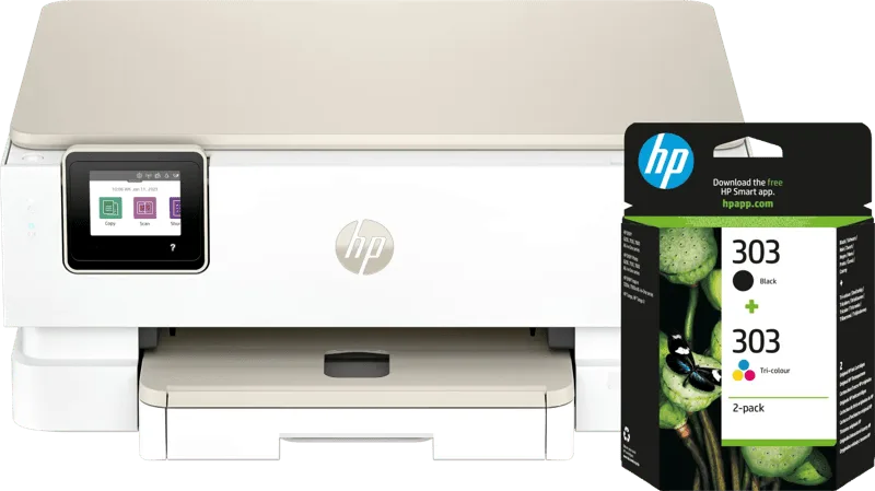 Envy Photo 7230 All-in-One Printer + 1 set extra cartridges van HP – productfoto