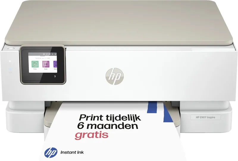 ENVY Photo 7234 - Draadloos All-in-One - Kleuren printer - Geschikt voor Instant Ink van HP in Light portobello – productfoto