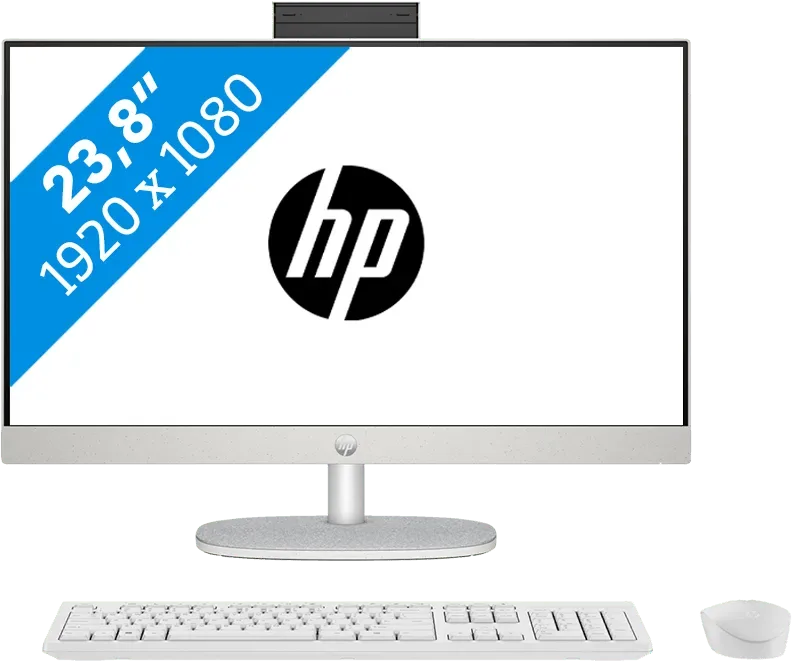 HP 24-cr1970nd All-in-One QWERTY de HP – photo produit