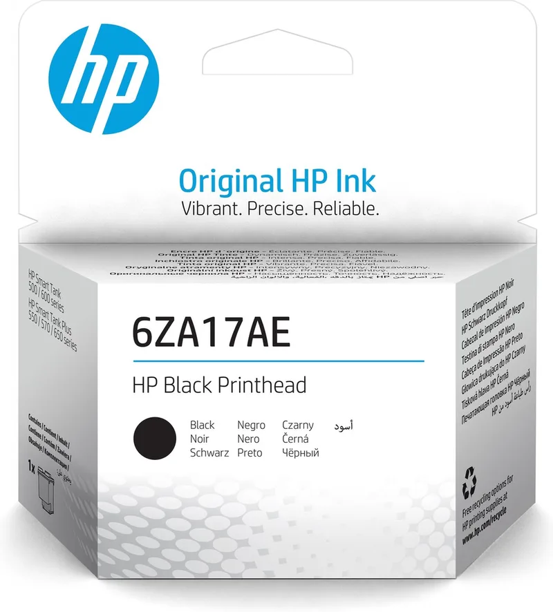 HP – 6ZA17AE – Printhead – Thermal inkjet by HP in Black – product photo