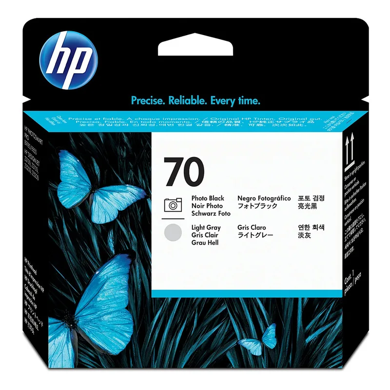HP 70 Photo Black and Light Gray DesignJet Printhead print head von HP – Produktfoto