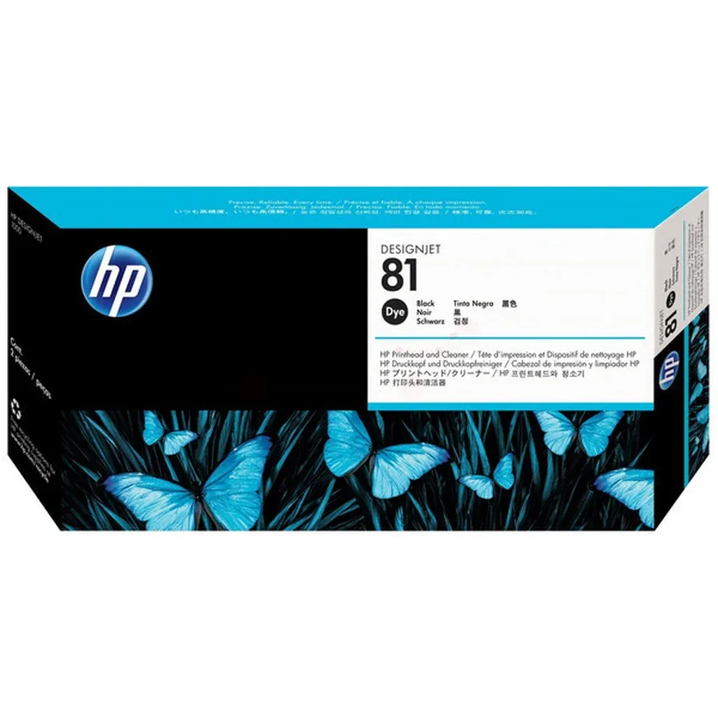 HP 81 Printhead black van HP – productfoto