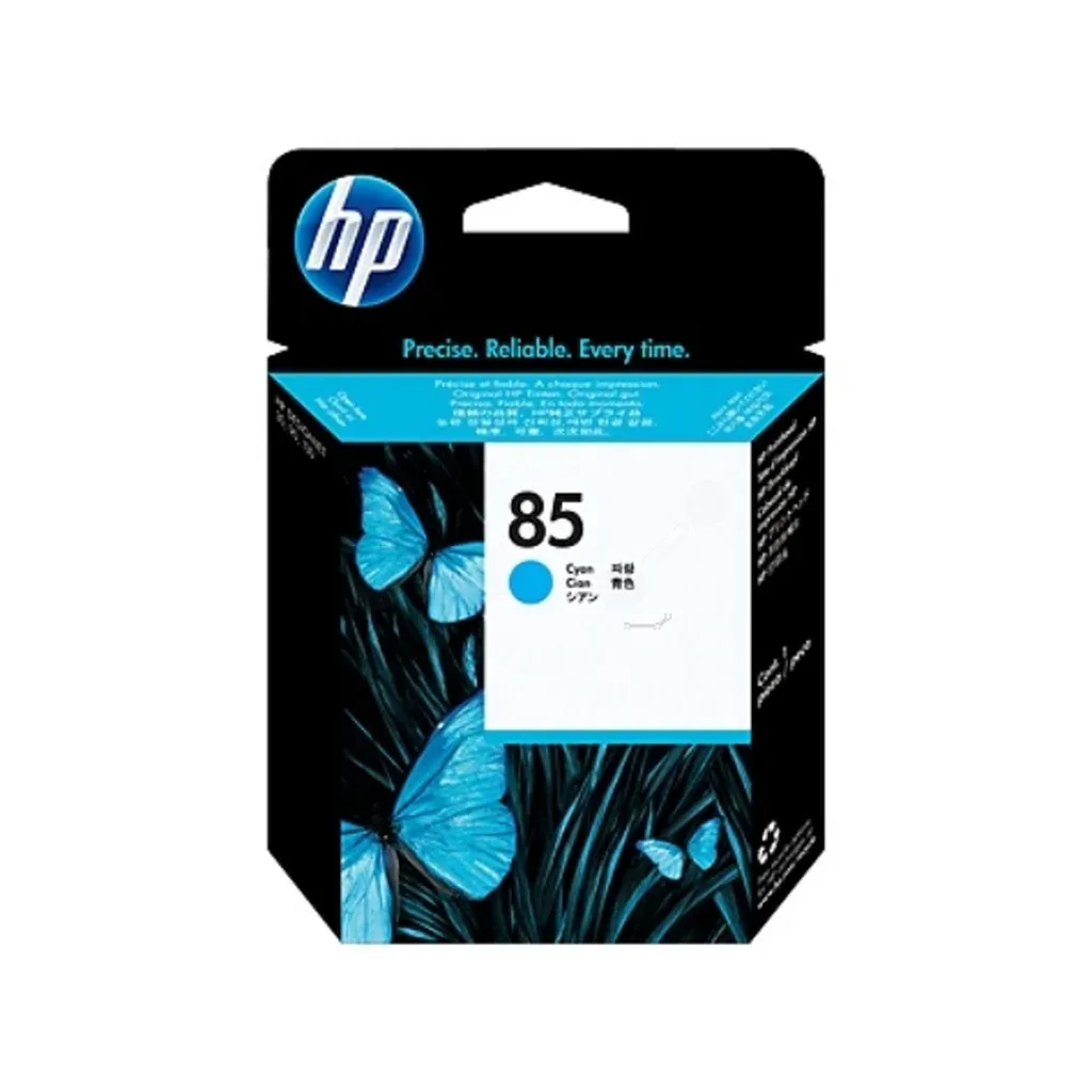 HP 85 Printhead cyan fra HP – produktbillede