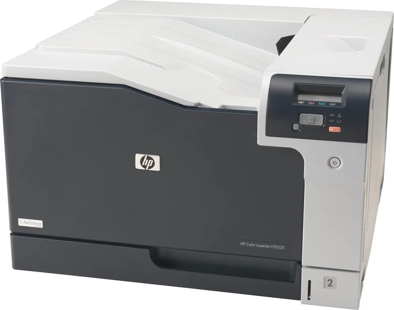 LaserJet Color 5550dn - Kleurenprinter by HP in White – product photo
