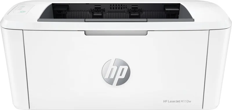 LaserJet M110w - Laserprinter - Zwart-Wit Printer van HP in Wit – productfoto