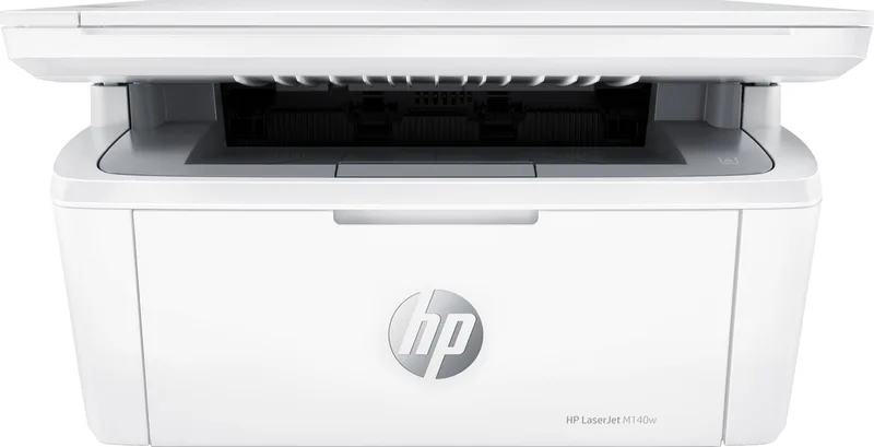 LaserJet M140w - All-In-One Laserprinter - Zwart-Wit Printer van HP in Wit – productfoto