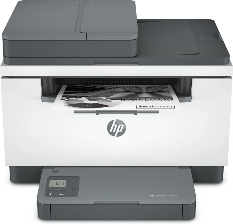 LaserJet MFP M234sdn - Multifunctionele Printer de HP en Gris, Blanc – photo produit