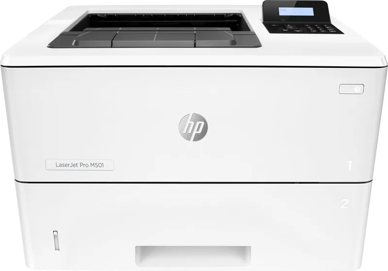LaserJet Pro M501dn - Laserprinter by HP in Grey – product photo
