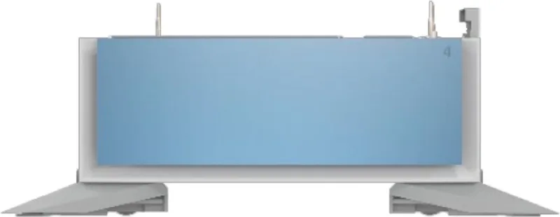 LaserJet werkgroepstandaard 6GW54A van HP in Blauw – productfoto