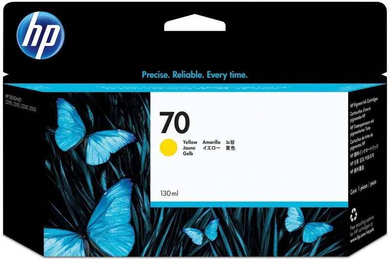 Printer HP C9454A Yellow från HP i Gul – produktbild
