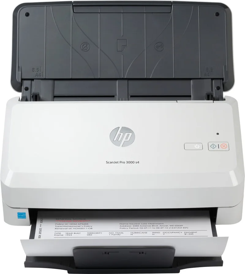 ScanJet Pro 3000 s4 Scanner van HP in Wit, Zwart – productfoto