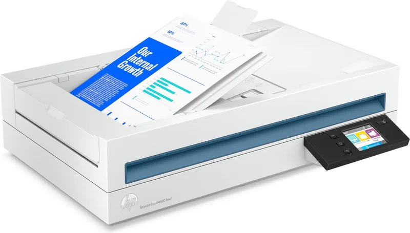 Scanner HP Scanjet Pro N4600 80 ppm van HP in Wit – productfoto