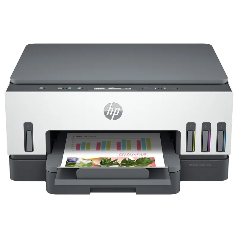 Smart Tank 7008 All-in-One Multifunktionsdrucker 3in1 Tintenstrahl Farbe A4 15s/m de HP – photo produit