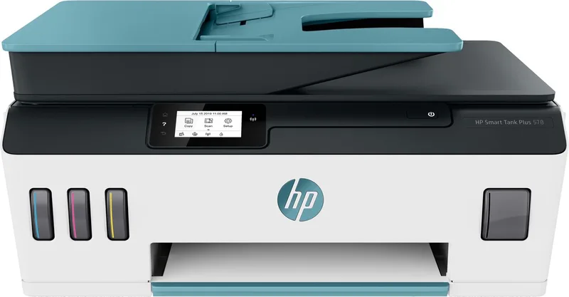 Smart Tank Plus 570 - All-in-One Printer - Inclusief tot 3 jaar inkt de HP en Blanc – photo produit