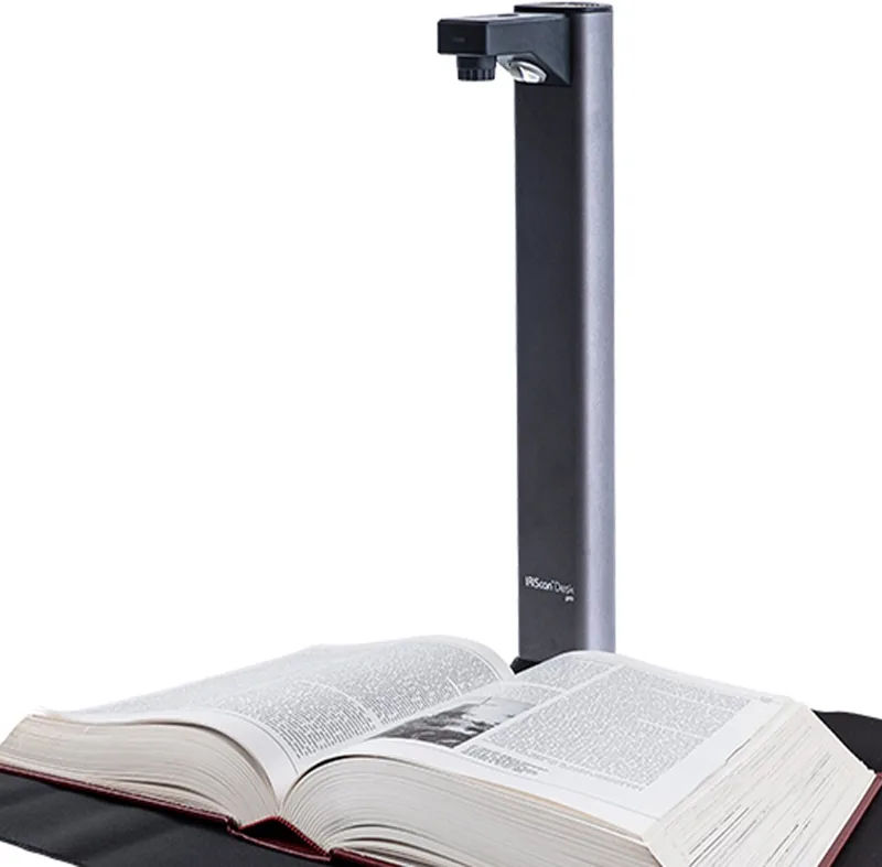 Desk v7 Pro documenten Scanner A4 & A3 document camera - OCR Document Visualizer 18MP WinMac + Readiris PDF Gratis WinMac van IRIS in Grijs – productfoto