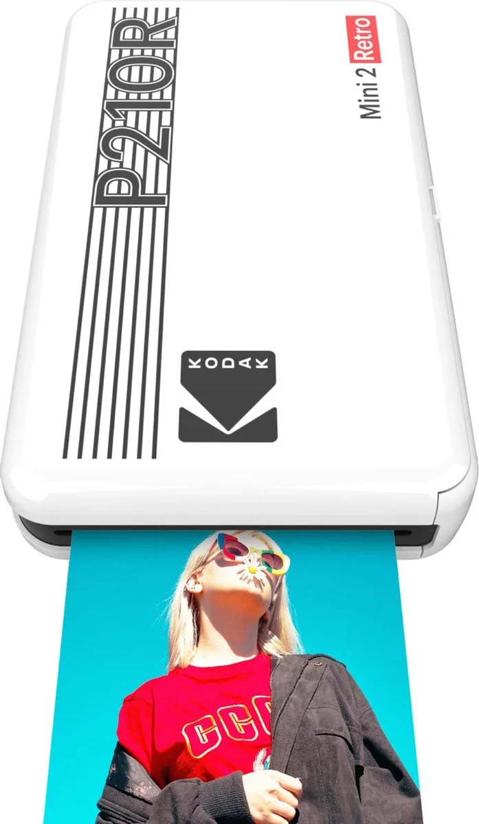 Mini 2 retro printer white van Kodak in Wit – productfoto