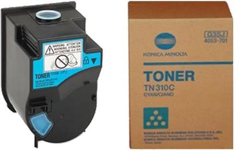 Konica Minolta 4053703 TN310C Laser Konica Minolta bizhub C350 / C450 van Konica Minolta in Cyaan – productfoto