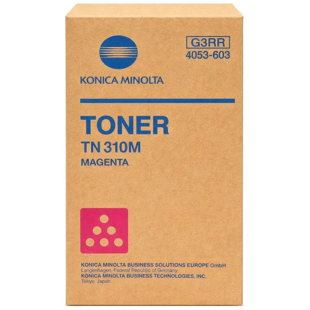 Konica Minolta TN-310 M Tonerkassett magenta, 11.500 sider 4053-603 Magenta fra Konica Minolta – produktbillede