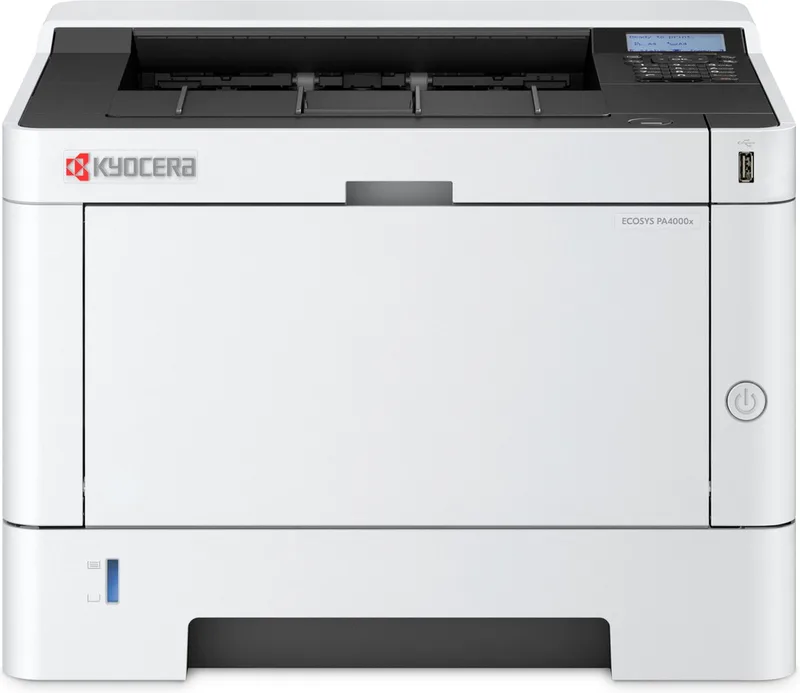 Ecosys PA4000x – Zwart-wit laserprinter A4 – 40 ppm – Duplex van Kyocera in Wit – productfoto