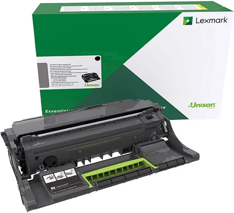 500Z imaging unit standard capacity 60.000 pagina's 1-pack return program by Lexmark in Black – product photo