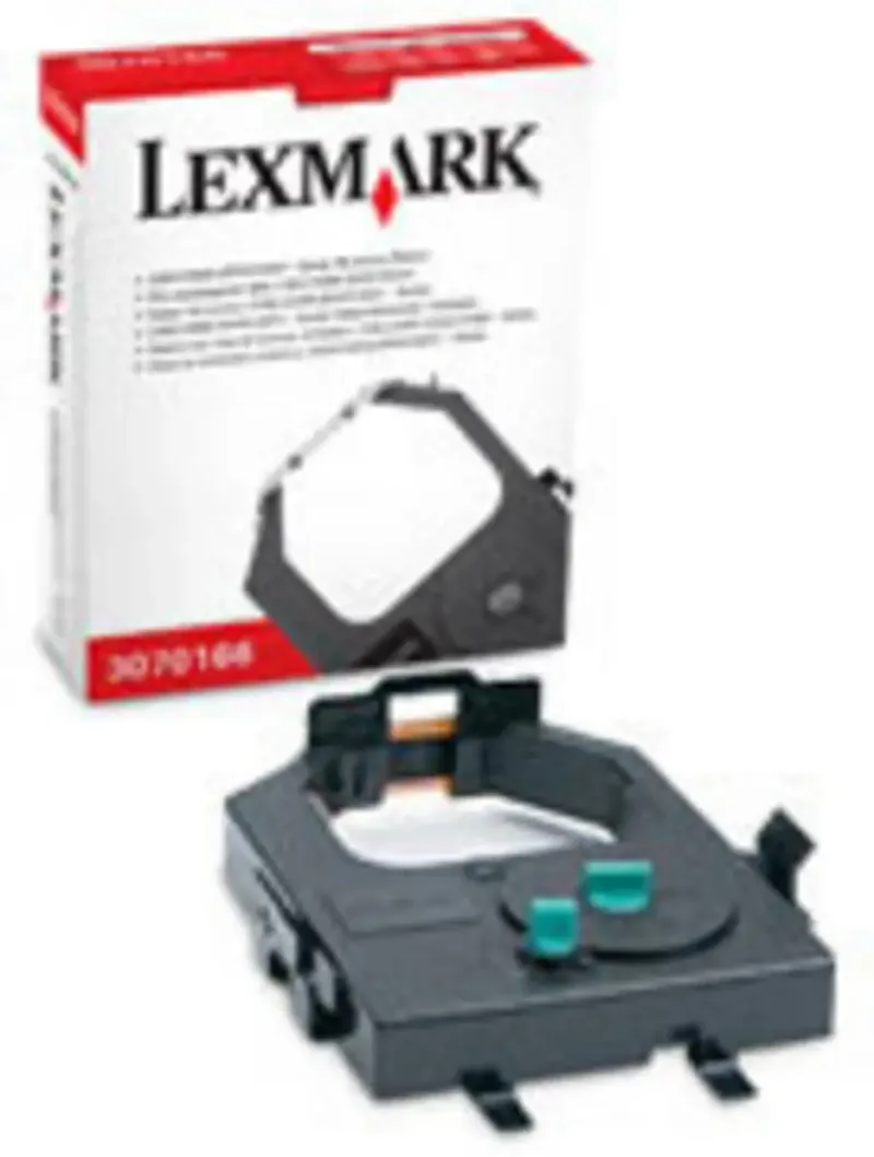 Kleurtape 3070166 Origineel Lexmark 2480 2481 2490 2491 2580 2581 2590 2591 Geschikt voor apparatuur (merk): Lexmark Zwart 1 stuk(s) von Lexmark – Produktfoto
