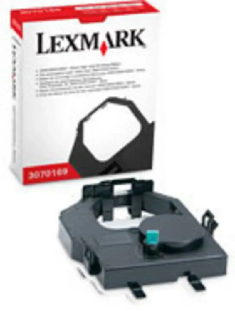Kleurtape 3070169 Origineel Lexmark 2480 2481 2490 2491 2580 2581 2590 2591 Geschikt voor apparatuur (merk): Lexmark Zwart 1 stuk(s) de Lexmark – photo produit