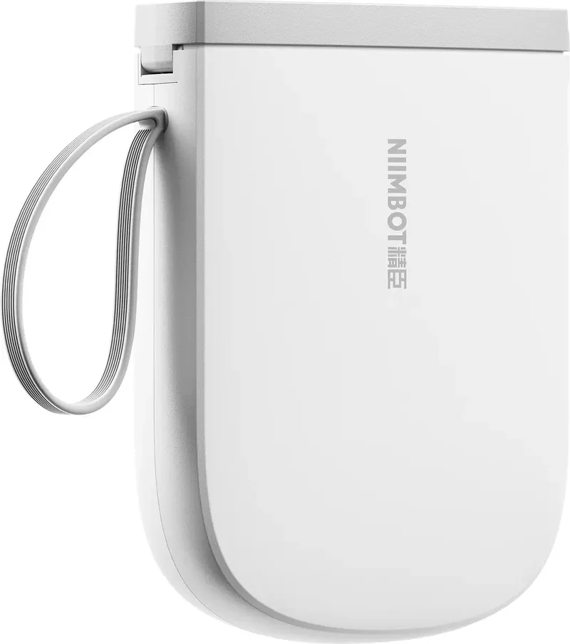 D11_H Portable thermal label printer Labelprinter Thermisch 300 x 300 dpi Etikettenbreedte (max.): 15 mm USB, Bluetooth de Niimbot en Blanc – photo produit
