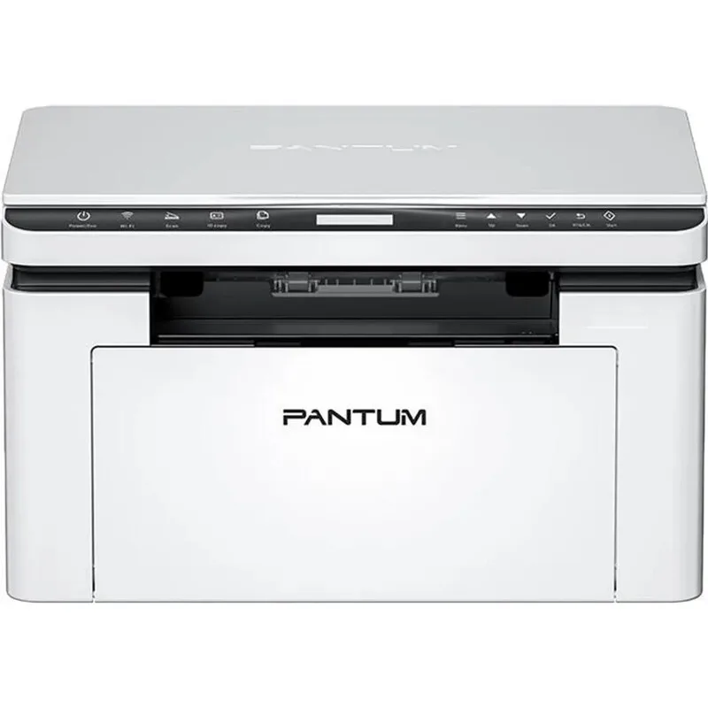 BM2300NW A4 Mono Laser Multifunktionsdrucker, 22 ppm, Dual-Band WLAN, Ethernet von Pantum – Produktfoto