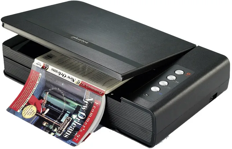 OpticBook 4800 Boekscanner A4 1200 x 1200 dpi USB Boek, Document, Foto, Visitekaart von Plustek – Produktfoto