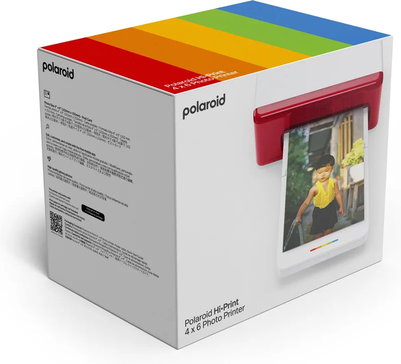 Hi-Print 4x6 fotoprinter (10x15cm) van Polaroid in Wit – productfoto