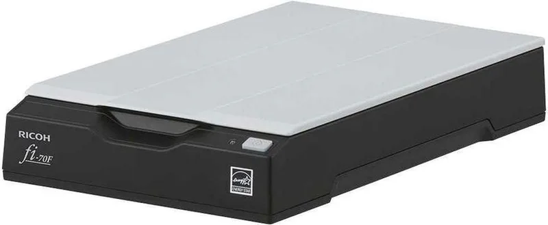 FI-70F Flatbed scanner 600 x 600 DPI A6 van Ricoh in Zwart – productfoto