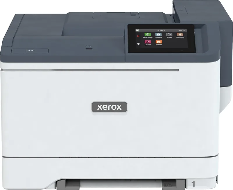 C410 A4 40 ppm dubbelzijdige printer PS3 PCL5e/6 2 laden 251 vel van Xerox in Meerkleurig – productfoto