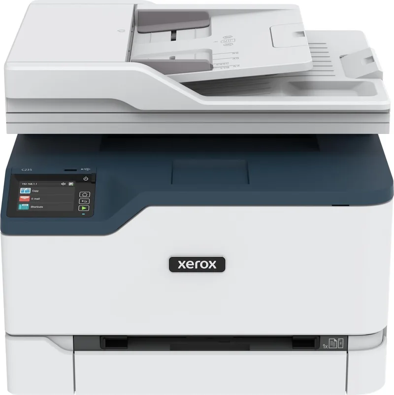 Multifunctional Laser Xerox C235 van Xerox in Blauw, Wit – productfoto