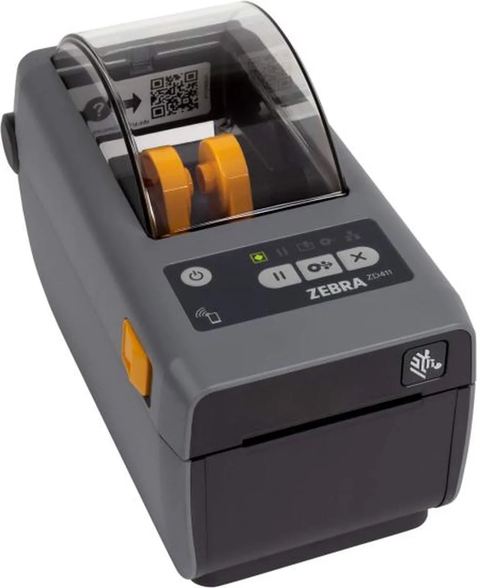 Etikettendrucker ZD411d USB USB-Host Bluetooth LE 203dpi 58mm 152mm/Sek. från Zebra i Svart – produktbild