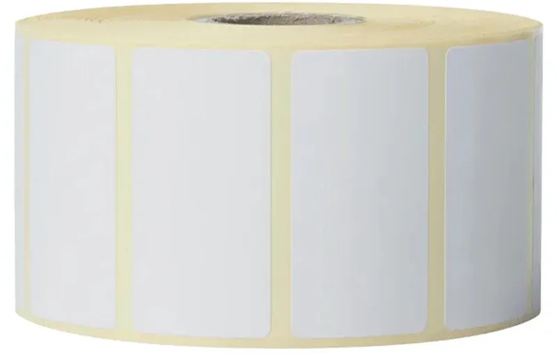 BDE-1J026051-102 voorgestanste labelrol met witte labels van 51 mm x 26 mm en 1.900 labels per rol voor het printen van hoogwaardige labels von Brother in Weiß – Produktfoto 1 von 5
