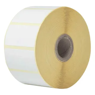BDE-1J026051-102 voorgestanste labelrol met witte labels van 51 mm x 26 mm en 1.900 labels per rol voor het printen van hoogwaardige labels von Brother in Weiß – Produktfoto 2 von 5