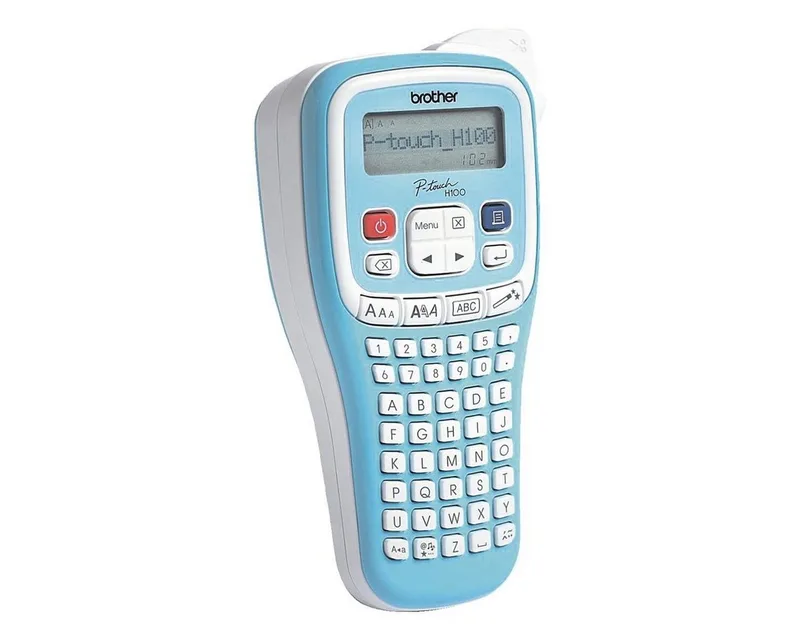 Beschriftungsgerät P-touch H100LB von Brother in Blau, Grau – Produktfoto