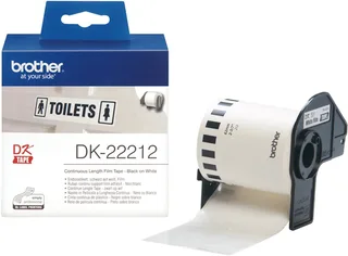 Etiketten DK-22212 62mm weiß von Brother in Weiß – Produktfoto 1 von 2