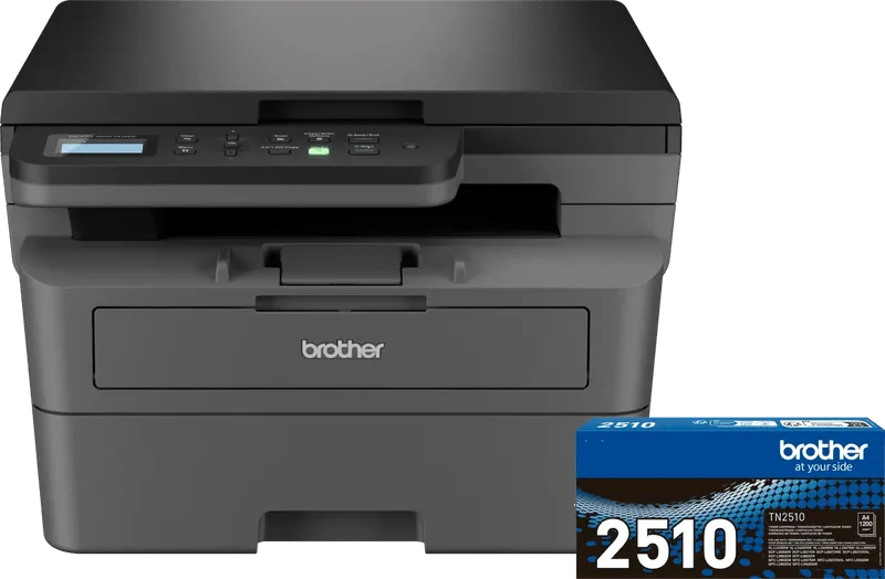 DCP-L2627DWE + 1 extra zwarte toner de Brother – photo produit