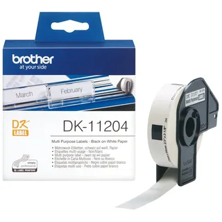 Etikett Brother universal 17x54mm (400) från Brother i Vit – produktbild 2 av 3